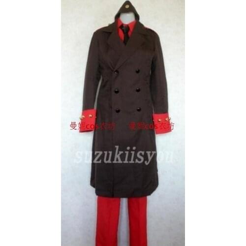 2016 Cosplay Costume APH Hetalia Axis Powers Danmark Uniform Retail/Wholesale Halloween Christmas Party