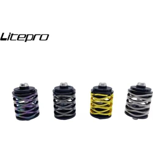 Folding Bike Rear Shock Spring Suspension Metal Rear Shocks Absorber For Brompton 3Sixty