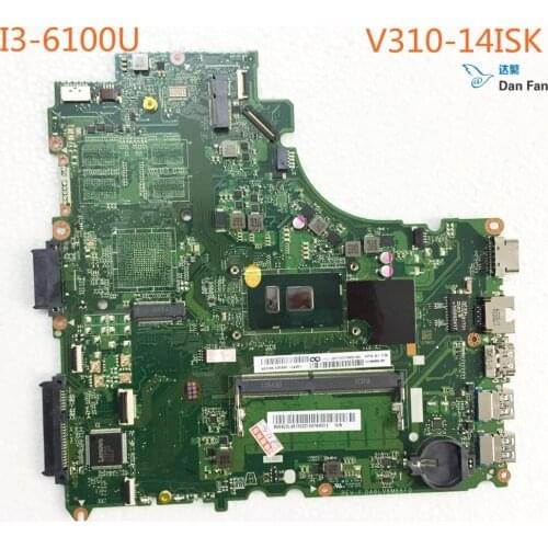 5B20L46730 For Lenovo V310-14ISK i3-6100 Laptop Motherboard DA0LV6MB6F0 Mainboard 100%tested fully work