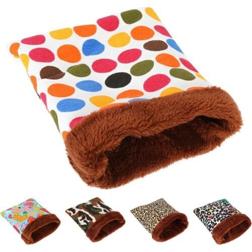 Small Animal Guinea Pig Hamster Bed House Winter Warm Squirrel Hedgehog rabbit Chinchilla Bed mat House Nest Hamster Accessories