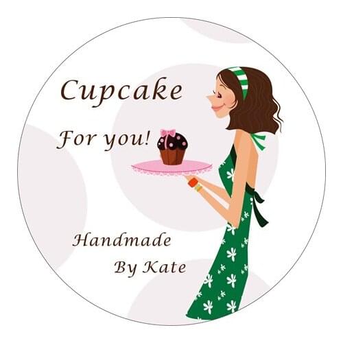 New Customize Adhesive Sticker / Label for Wedding / Baby Shower 3.8cm, D3