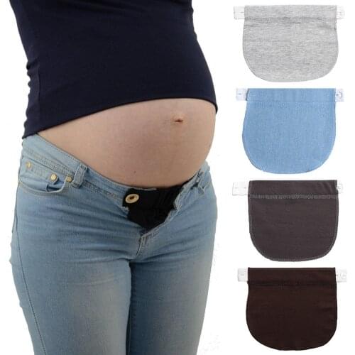 Maternity Pregnancy Waistband Belt ADJUSTABLE Elastic Waist Extender Pants Pregnant Belt Pregnancy Support Dropshiping