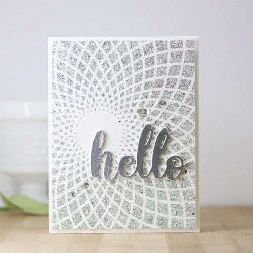 Sunshine Style Scrapboking Stencil DIY Paper Card Photo Making Handicraft Embossing Template Decoration Embellissement