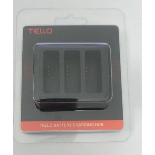Tello Battery Charging Hub designed for use with tello Flight Batteries accommodate up to 3 tello Batteries at the same time