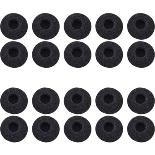10 Pair 18mm of Sleeve Cover Replacement Earbud Tips Soft Sponge Foam Cover Ear pads for -Sennheiser MX375 MX365 Headpho