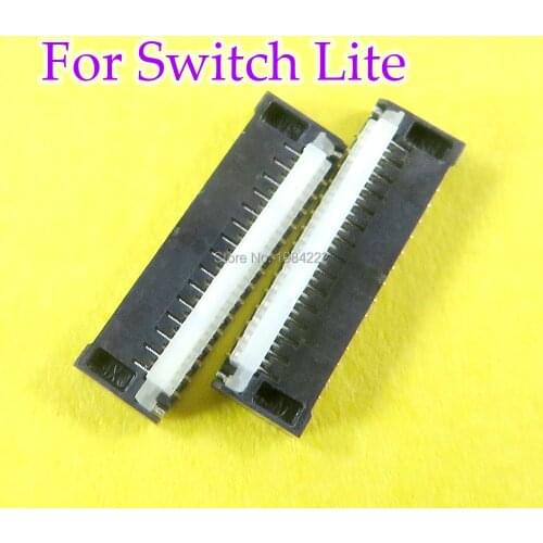 10pcs New 29pin connector plug socket L button Ribbon Power Circuit flex cable motherboard Connector for switch lite