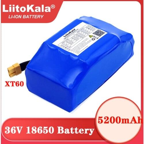 36V 5.2Ah 5200mah high drain 2 wheel electric scooter self balancing lithium battery pack for Self-balancing Fits 6.5" 7"