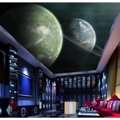 3D HD Ceiling Wallpaper Wall Murals For Living room For kids room 3D Ceiling Murals Wallpaper Home Decor 3D