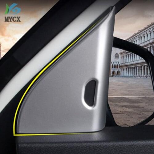 For Nissan Kicks Luxury High Quality Chrome A-Pillar Cover 2016 2017 2018 2019 Car Accessories Stickers