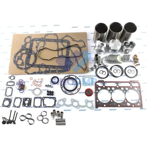 D1703 Engine Rebuild Kit For 325C Mini Excavator L3300DT Kubota Tractor