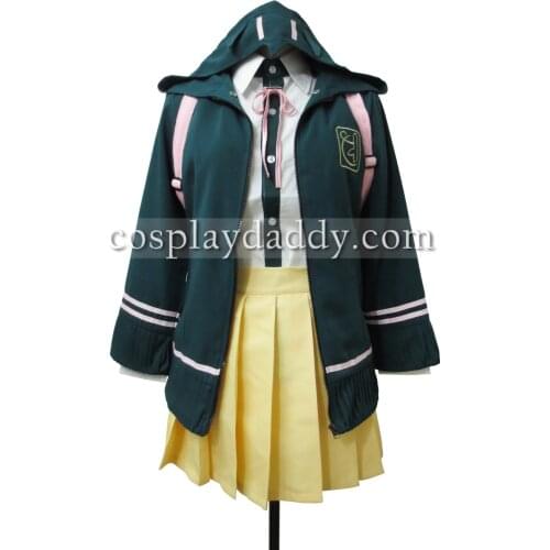 Danganronpa Chiaki Nanami Cosplay Costume Clothes with backpack Bag
