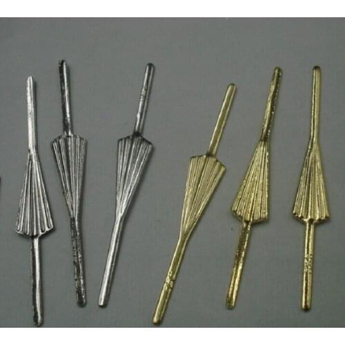 800pcs/lot , 33mm Metal Spear Buckles Connector Chrom/Golden For Chandelier Lighting Prism Beads Fitting Metal Connectors