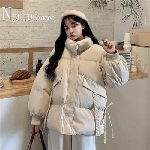Apricot Black Colors Women Parkas S-XL 2020 Winter Korean Thick Female Coat