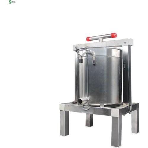 10L Stainless Steel Manual Fully enclosed wax press machine paraffin honey presser machine waxing machine Honey rolling mill