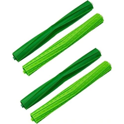 Roll Brush Replacement Parts for IRobot Roomba S9 (9150) S9+ S9 Plus (9550) S Series Vacuum Cleaner Dual Rubber Brushes