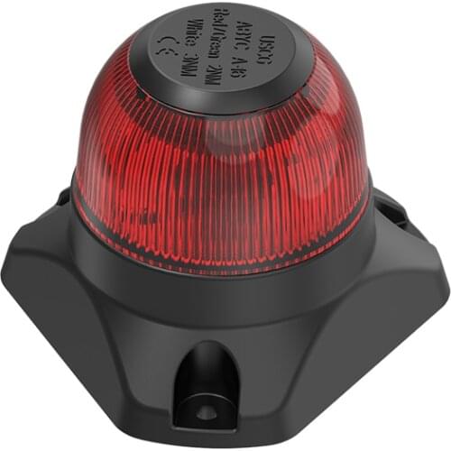 10-30V LED Marine Light Navigation Anchor 360 Degree All-Round Lamp 2 Nautical Mile Visibility Fold Down Stern Light for Boat