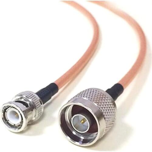 WIFI antenna cable N Male Plug Switch BNC Male pigtail adapter RG142 50CM 20"/100CM low loss high quality wholesale price