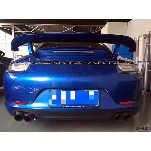 Z-ART plastic rear spoiler for Porsche 911 2012-2015 rear wing for Porsche 991.1 free shipping