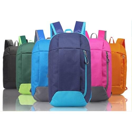 1 PCS Ladies Sports Travel Mini Backpack Leisure Simple Ultra Light Travel All-match Travel Backpack Mens Sports Small Bag
