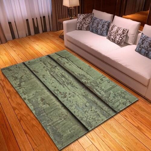 3D Wood grain carpet living room bedroom Home Decor Childrens Room Play Mats Ship Anchor Carpets for Living Room Customized