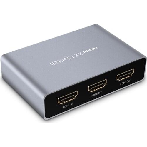 4K 3D HD Switch Adapter for PS4 PS3 TV Box DVD Laptop PC To Monitor Projector 1x2 HDMI Splitter 2x1 Switcher Bi-Direction Switch