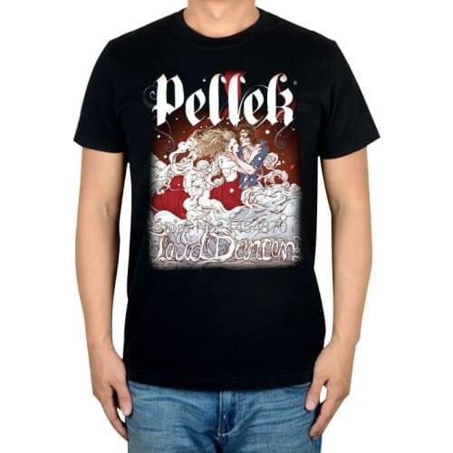 5 kinds High Quality Cool Pellek Rock Brand men Black shirt 3D mma fitness heavy Metal 100%Cotton short sleeve Cloud Dancers