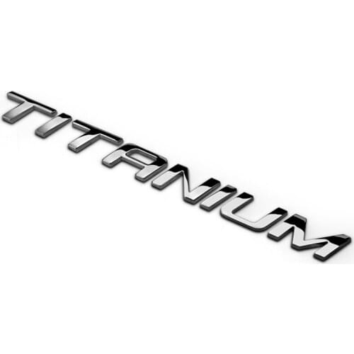 Auto Accessories For Changan Edge Explorer Metal Emblem Modified Auto Sticker Badge Car Tail Label Decal for Titanium Logo