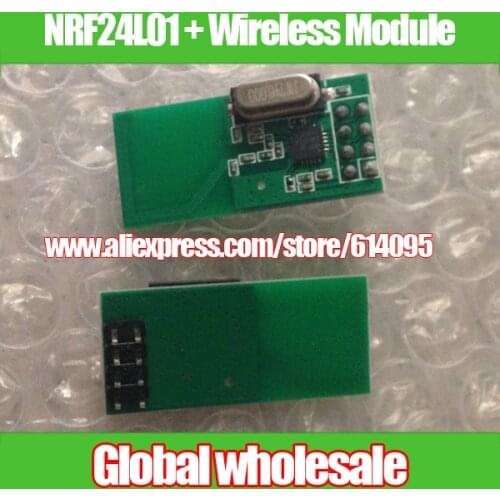 Free shipping Original Genuine NRF24L01 + Wireless Module / 2.4G wireless communication module / 2.54mm Interface 2.4G module