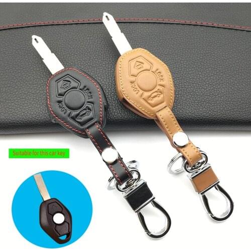 For BMW car key cover for BMW X3 X5 Z3 Z4 3 5 7 Series E38 E39 E46 E83 M5 325i key protection shell dust collector Key cases