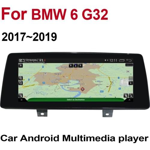 For BMW 6 G32 2017 2018 2019 IPS car player EVO original Style Screen Stereo Autoradio GPS Navigation Bluetooth WiFi