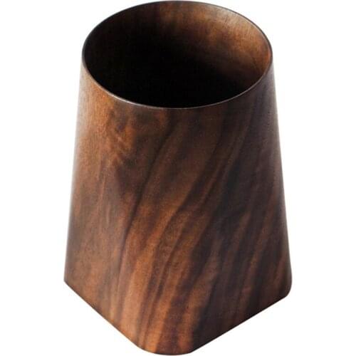 Environmental Protection Pen Holder Creative Solid Wood Pen Holder Desktop Decoration for Office Computer Desktop