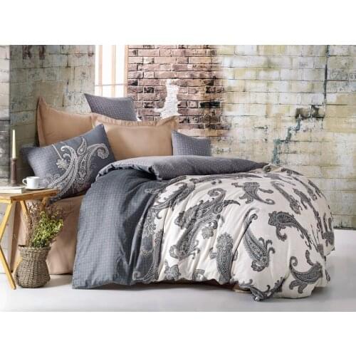Cotton Box Jerome Satin Duvet cover set Beige