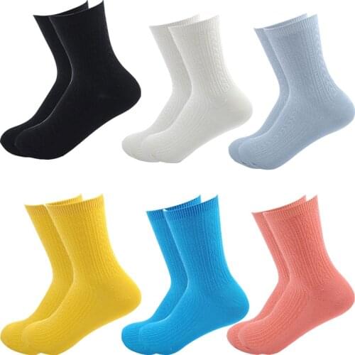 6 Pairs lot Summer Autumn Womens Bamboo Socks Female Sokken Socken High Quality Ladies Black Sheer White Socks women harajuku
