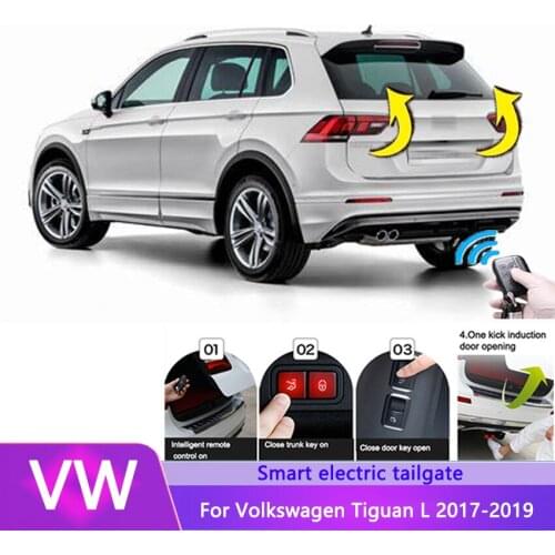 For Volkswagen Tiguan L 2017-2019 Tail Gate Door Supports Shock golf Giuli Tailgate Boot Gas Struts Spring car accessories