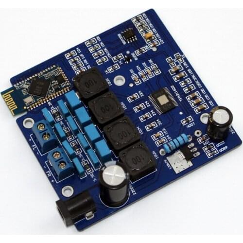 24VDC 2.0 channel class D bluetooth 4.0 TPA3116 amplifier board 2*50W