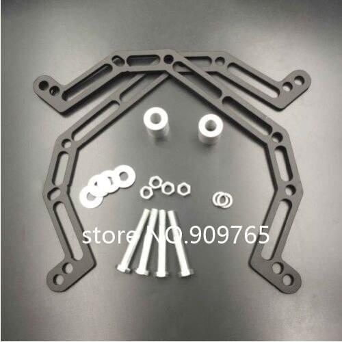 Lowers Front Suspension 4" and Widens by 2" Fit For Polaris Predator 500 2003-2007(Original stock A-Arms Only)