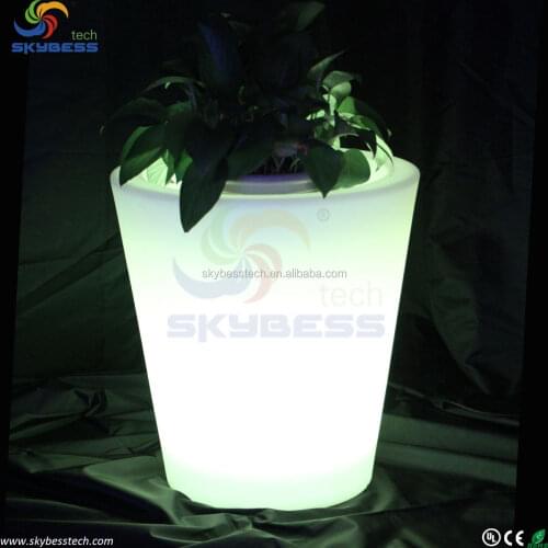 Luminous flower pot led flower pot led light outdoor lights SK-LF13B Free shipping 1pc
