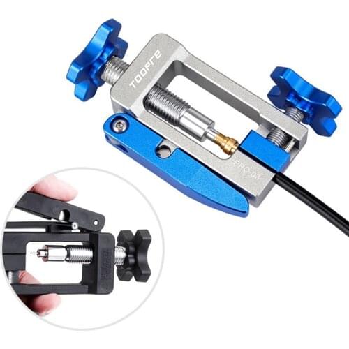 2 In1 CNC Aluminum Bicycle Needle Tool Driver Hydraulic Disc Brake Hose Cutter Connector Insert Install Tool Replacement
