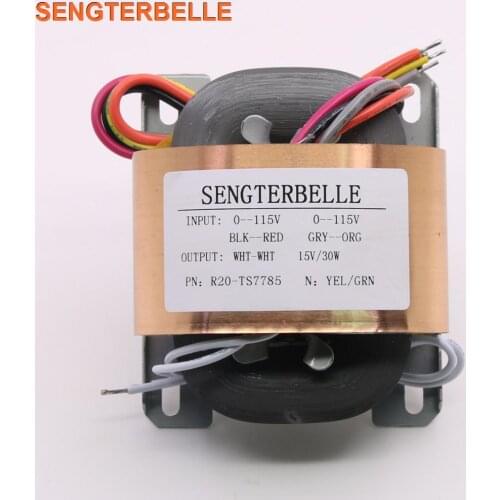 30W R-Core Transformer 30VA Output 5V 9V 12V 15V 19V 24V 26V Power Transformers For Linear Power Supply Audio