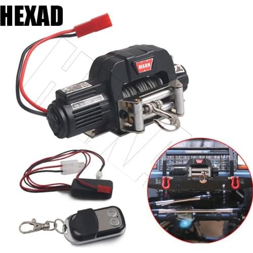 Automatic Winch Wireless Remote Controller Receiver for 1/10 RC Crawler Car Axial SCX10 TRAXXAS TRX4 D90 TF2 Tamiya CC01