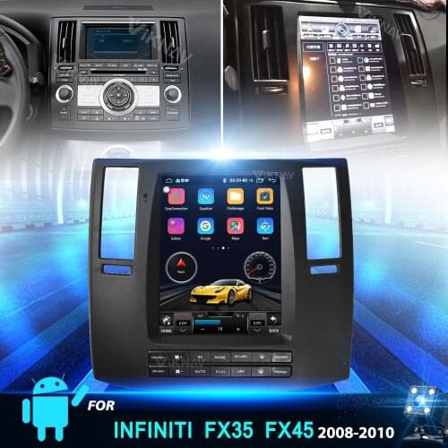 10.25 inch Android 10.0 car radio For Infiniti FX35 FX45 2008-2011 car autoradio audio dvd multimedia player GPS navigation