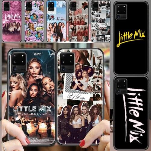 Little Mix Shout Out To My Ex Phone case For Samsung Galaxy Note 4 8 9 10 20 S8 S9 S10 S10E S20 Plus UITRA Ultra black trend