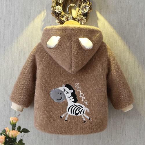 Kids Winter School Girls Children Clothing Boys Long Jacket Baby Girl Clothes Faux Fur Collar Coat Snowsuit Outerwear Coat Parka