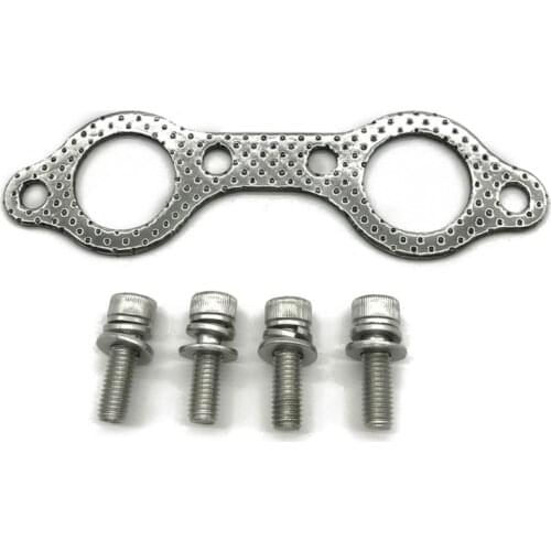 Exhaust Manifold Gasket Bolt Kit Repalcement For Polaris Sportsman 600 700 800 Ranger 700 RZR 800 ATV