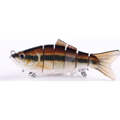 LK-Luhan Hot-selling Burst Multi-section Bionic Bait 6 Sections of Road Yahai Fishing Gear Fake Bait Wholesale