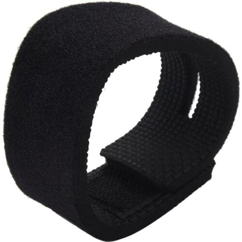 Reusable Fishing Rod Tie Holder Strap Suspenders Rod Belt Hook Loop Cable Ties Fishing Tackle Box Accessories