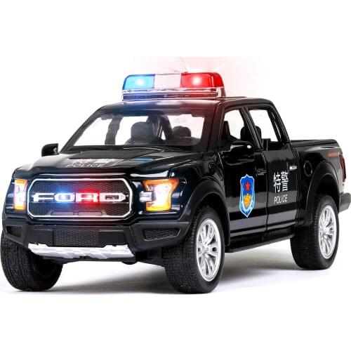 New 1:32 Ford F150 Police Alloy Car Model Diecasts & Toy Vehicles Toy Cars Educational Toys For Children Gifts Boy Toy