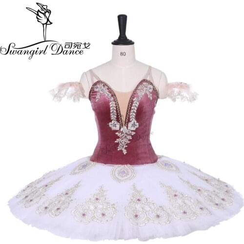New Aubergine YAGP Competition Professional Ballet Tutu Nutcracker Women Performance Stage Ballet Cosutmes Tutu BT9224