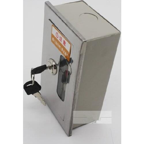 Gate opener Electric Roller Shutter Garage Door Key exit button Switch box