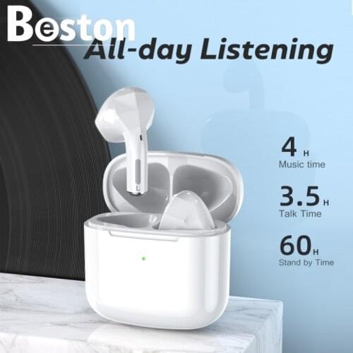 Super Bass HD Stereo TWS Mini Bluetooth Earphones Touch Control earbuds Wireless Headphones With Mic Noise Isolation Headset